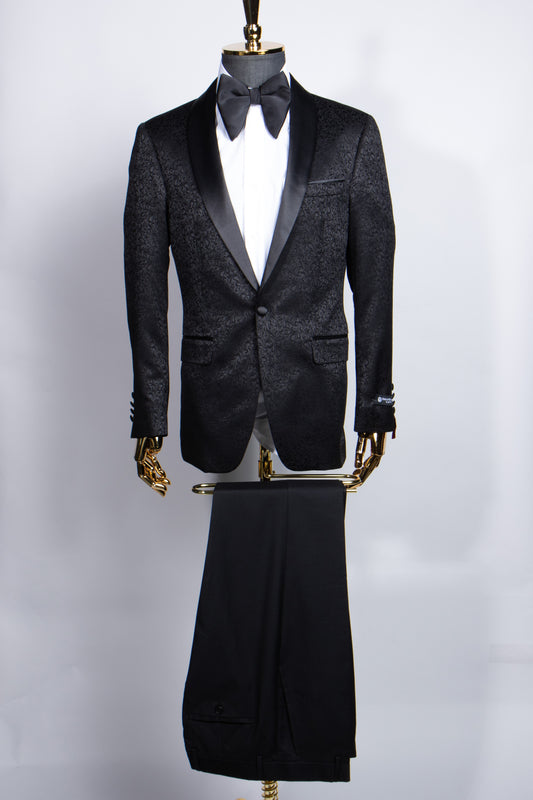 Black Paisley Tuxedo