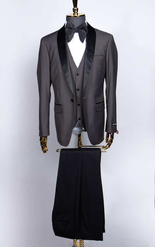 Dark Grey Tuxedo